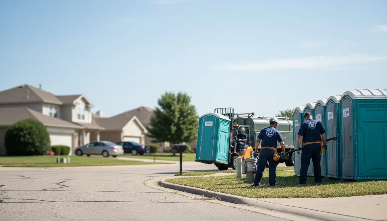 Porta Potty Rental in Lampe, MO near me